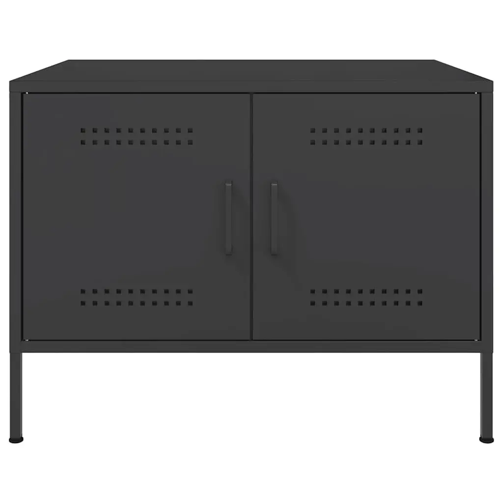 Industrial Style Coffee Table with Storage Compartment