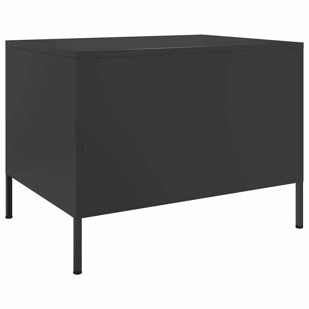 Industrial Style Coffee Table with Storage Compartment