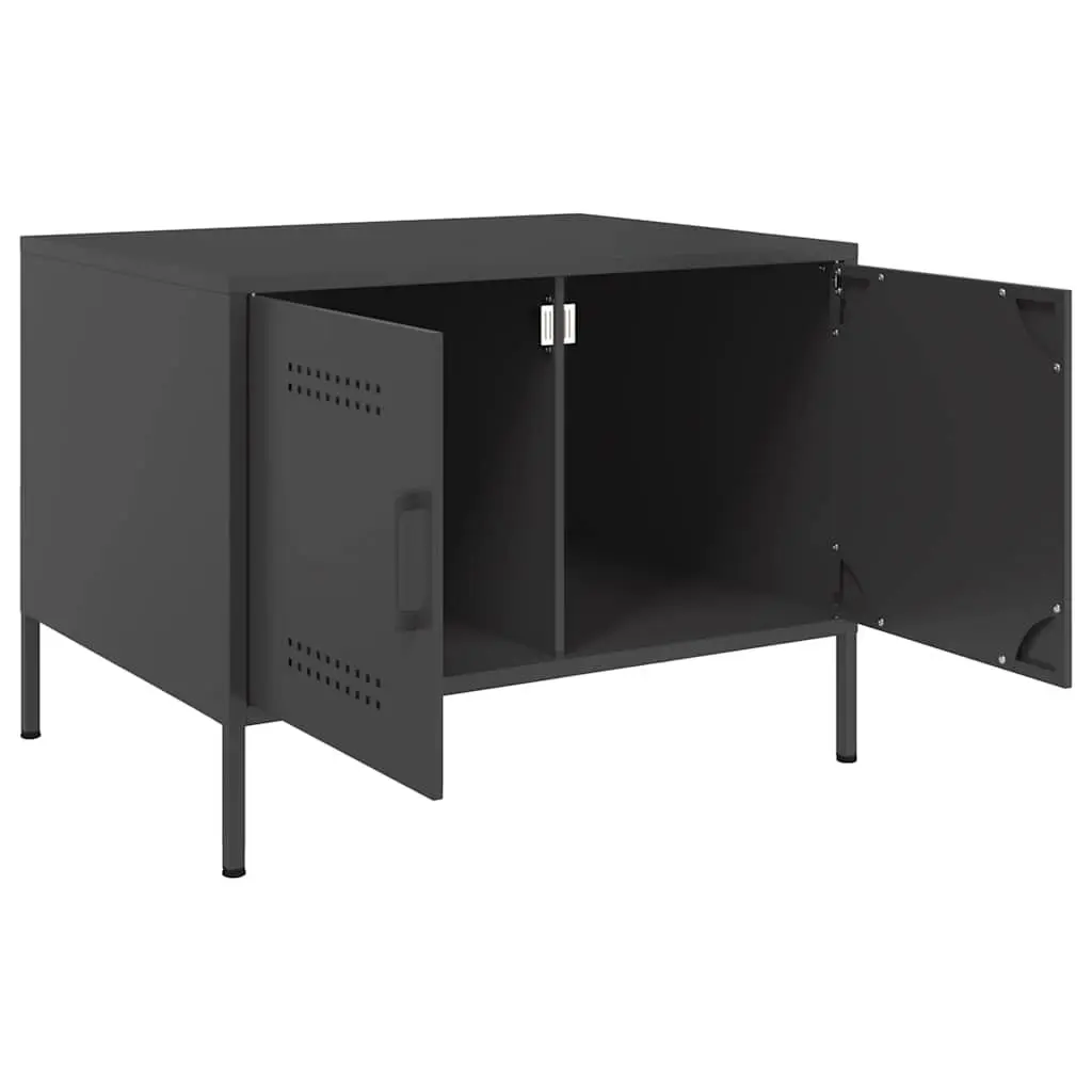 Industrial Style Coffee Table with Storage Compartment