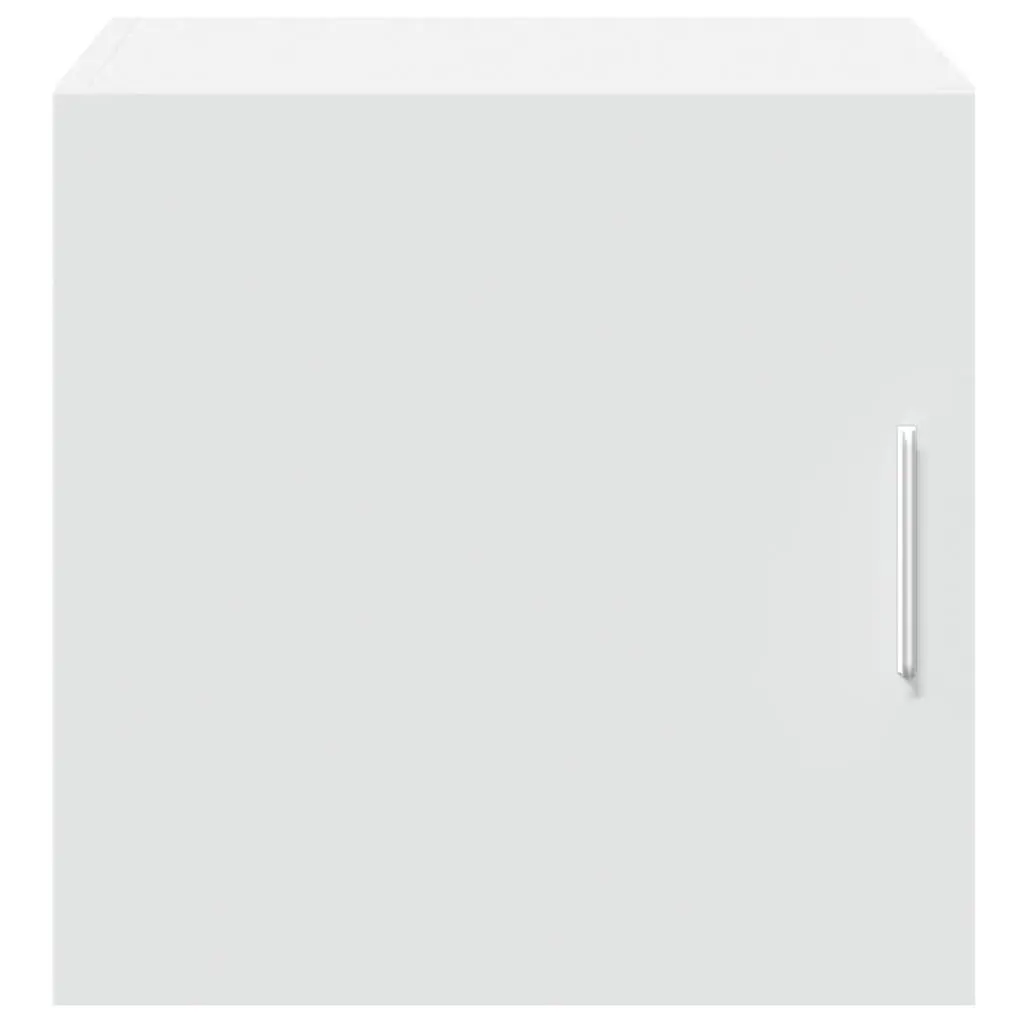 White Engineered Wood Wall Cabinet for Organized Living