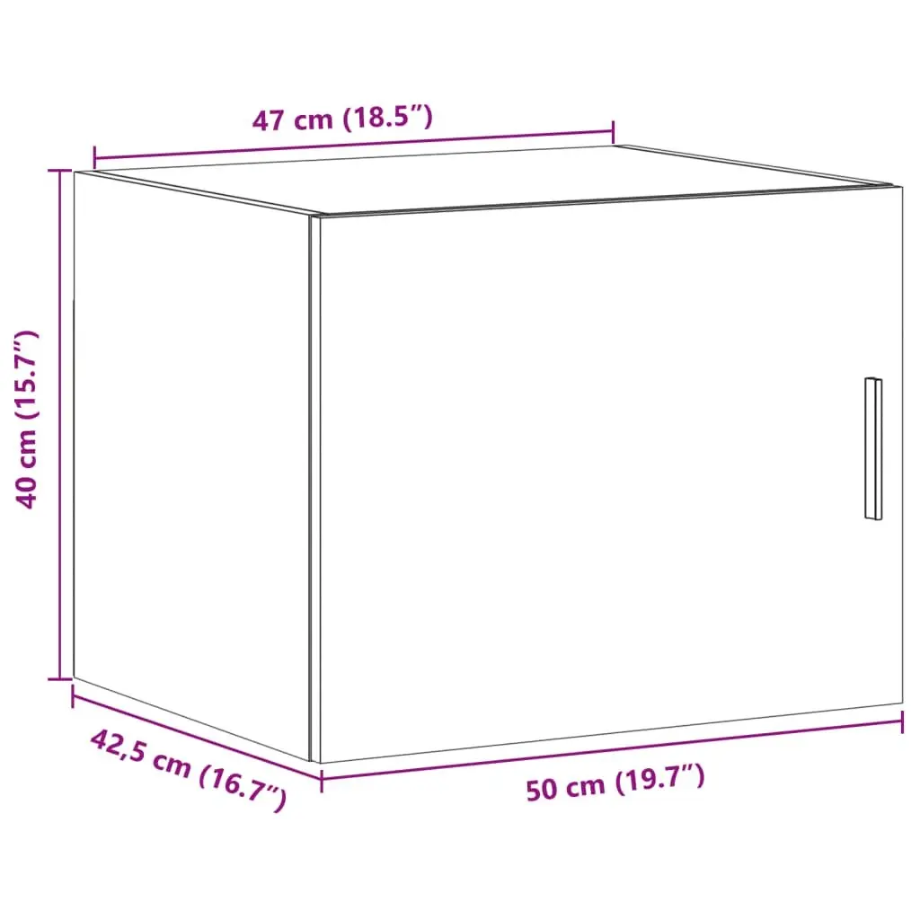 Floating White Wall Cabinet for Organized Living Spaces
