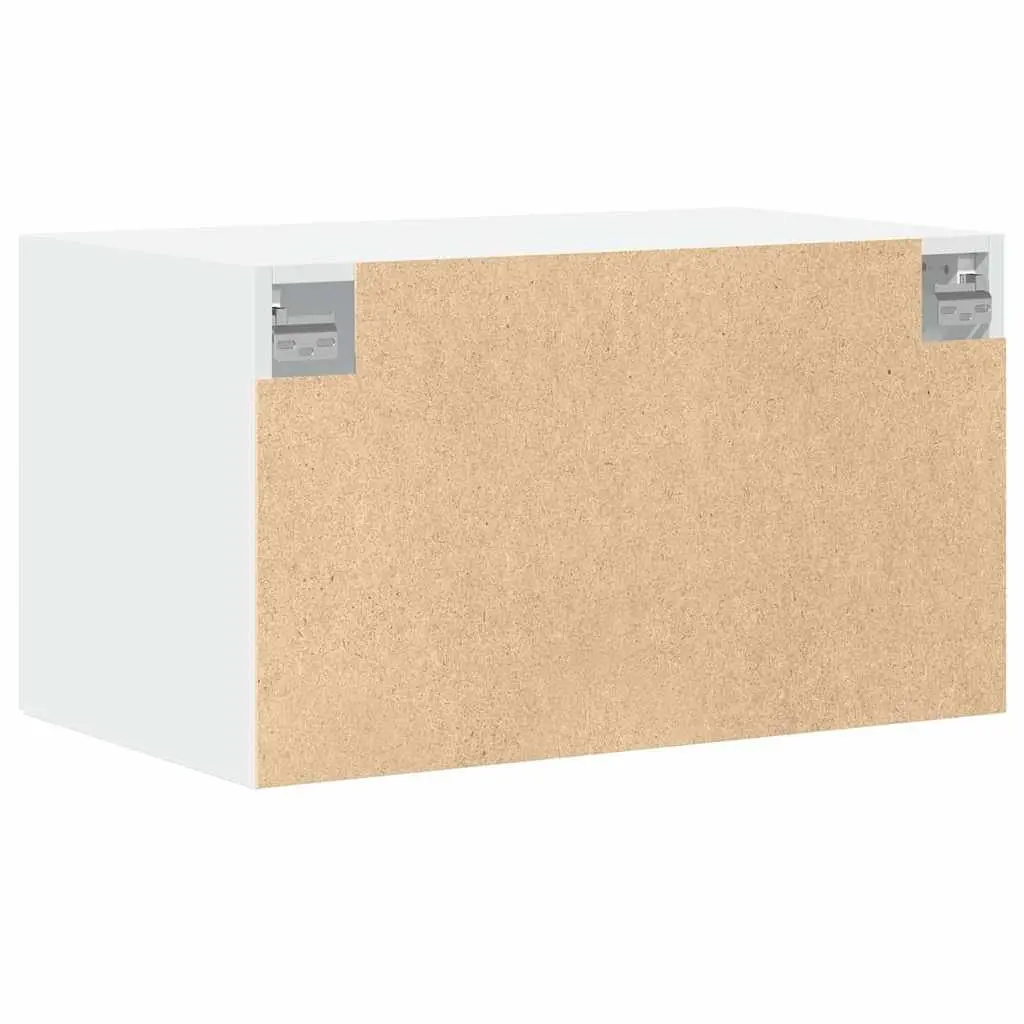 White Engineered Wood Wall Cabinet 70x42.5x40 cm