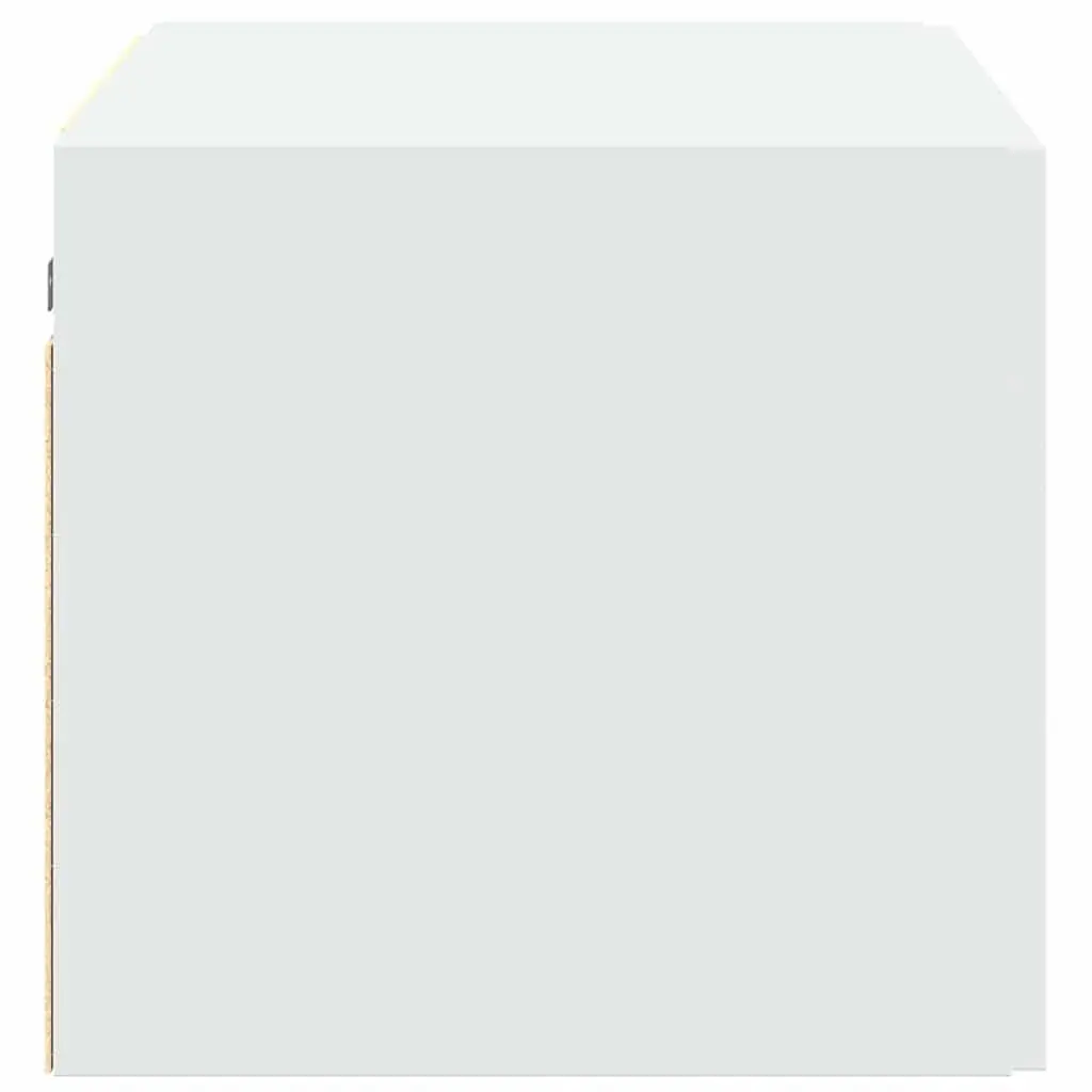 White Engineered Wood Wall Cabinet 70x42.5x40 cm
