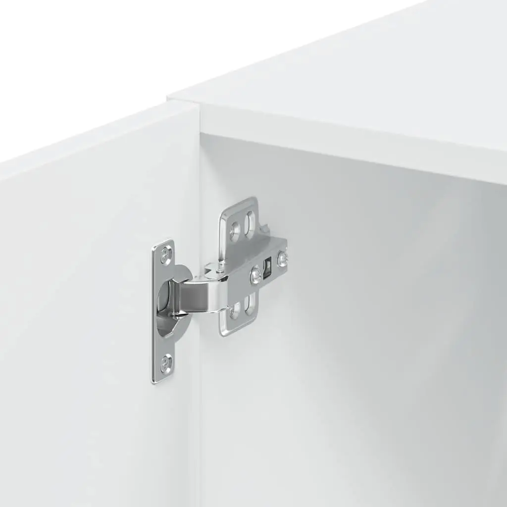 White Engineered Wood Wall Cabinet 70x42.5x40 cm