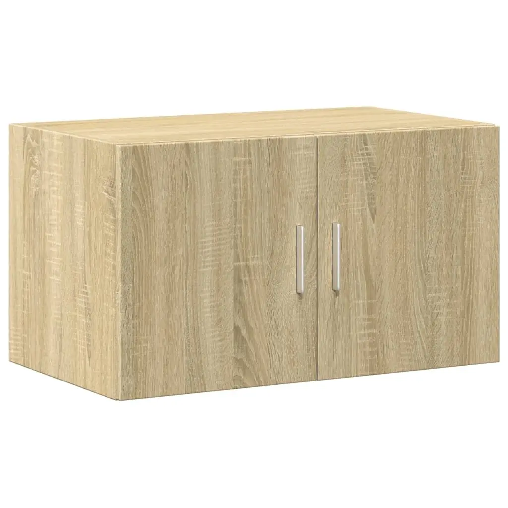 Sonoma Oak Brown Engineered Wood Wall Cabinet