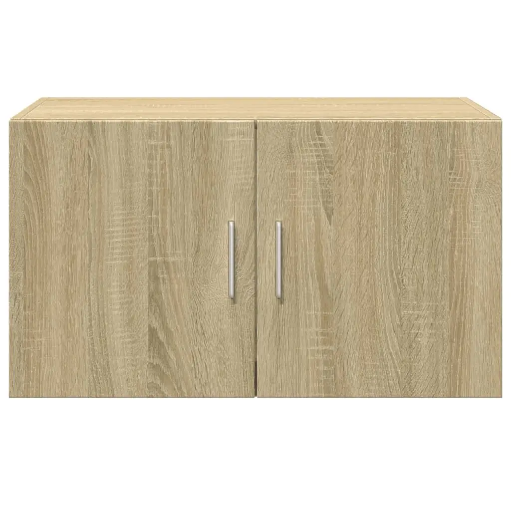Sonoma Oak Brown Engineered Wood Wall Cabinet
