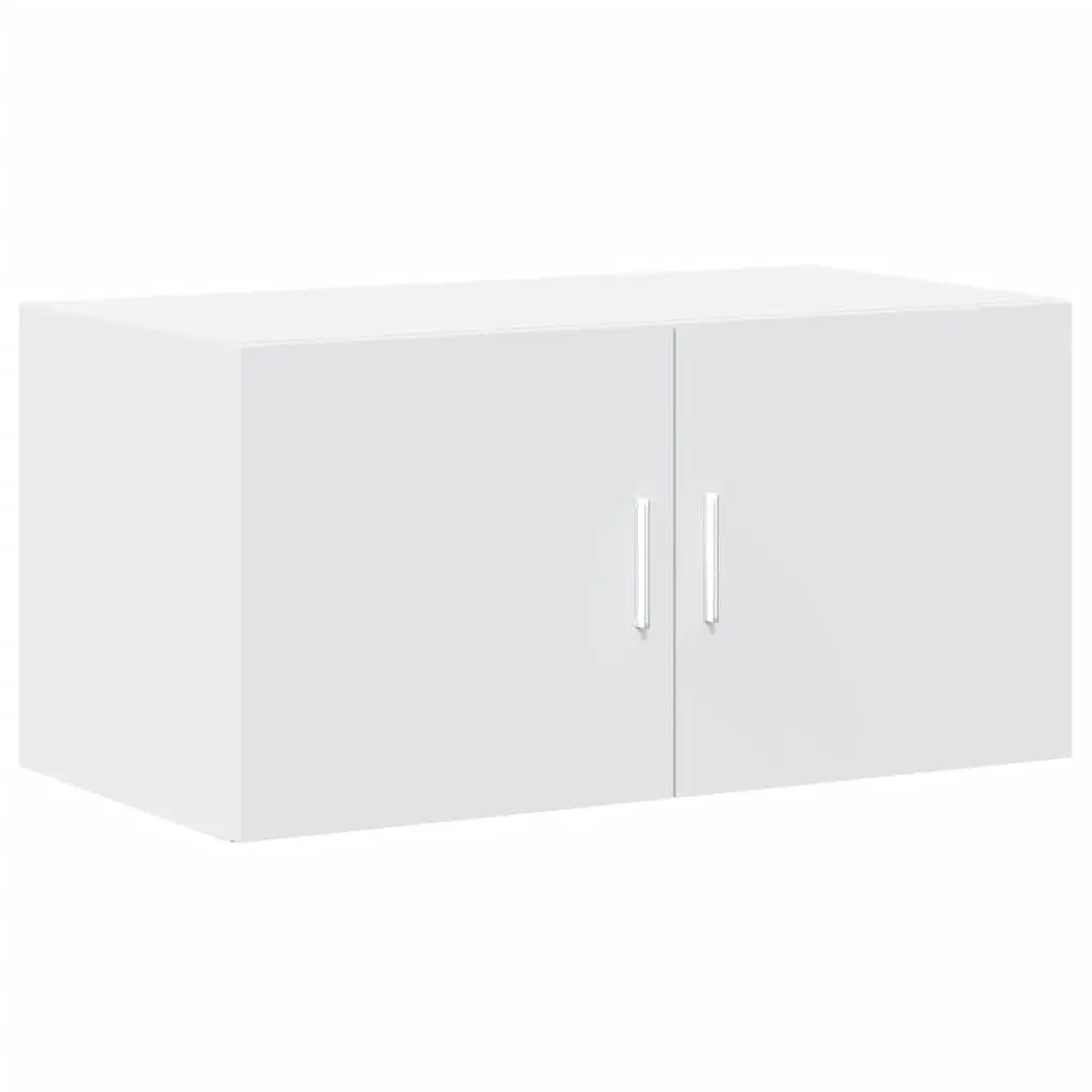 Wall Cabinet Storage Engineered Wood White Hanging Cabinet Bedroom Living Room