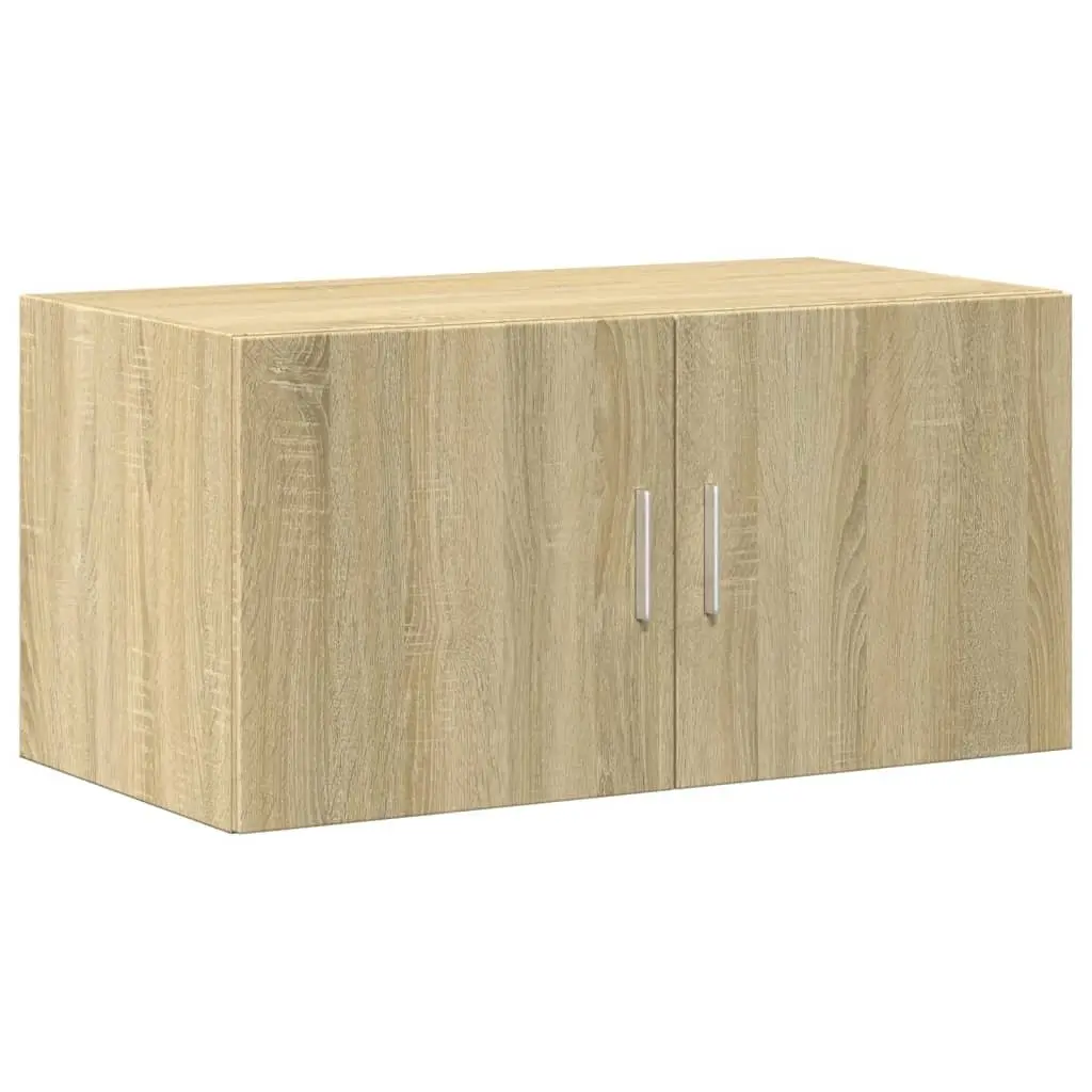 Wall Cabinet Sonoma Oak 80x42.5x40cm Engineered Wood Brown