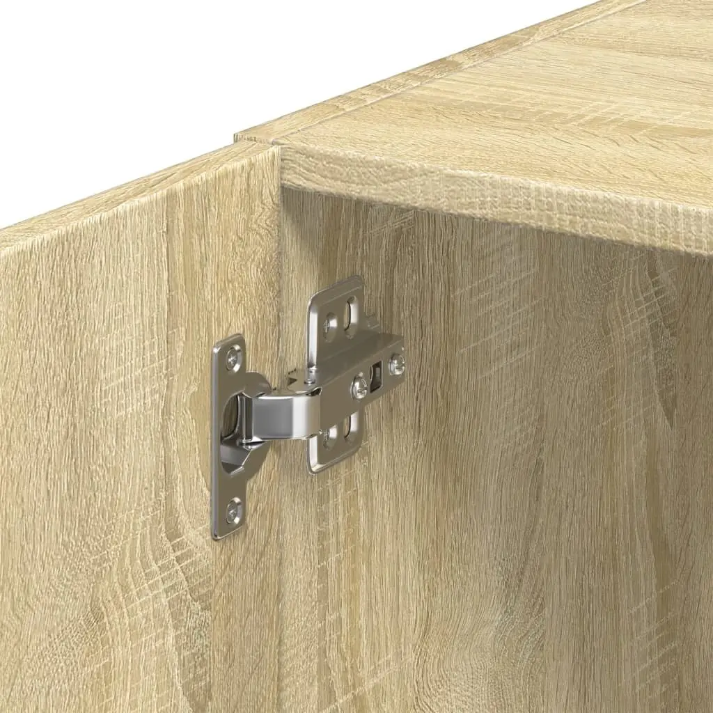 Wall Cabinet Sonoma Oak 80x42.5x40cm Engineered Wood Brown