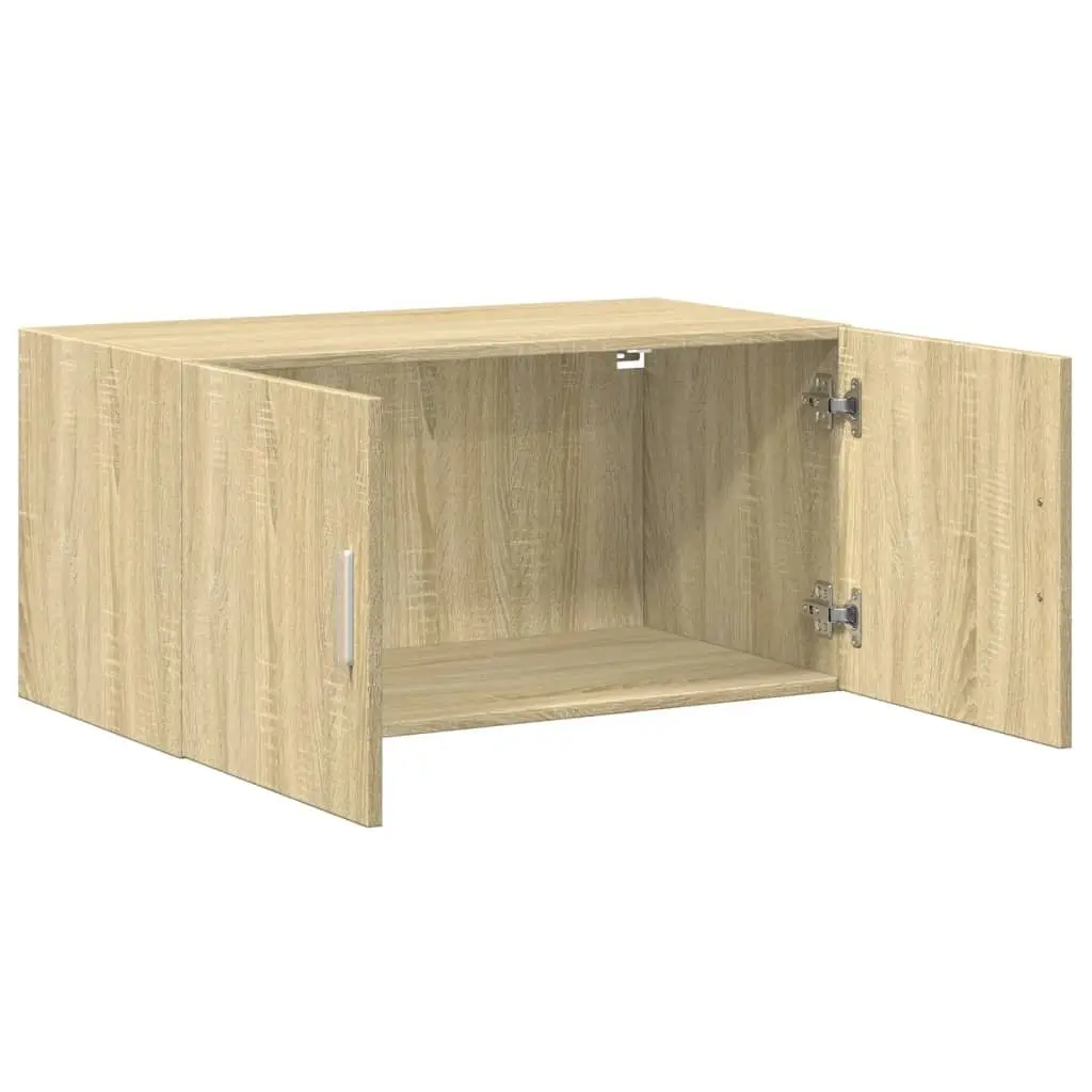Wall Cabinet Sonoma Oak 80x42.5x40cm Engineered Wood Brown