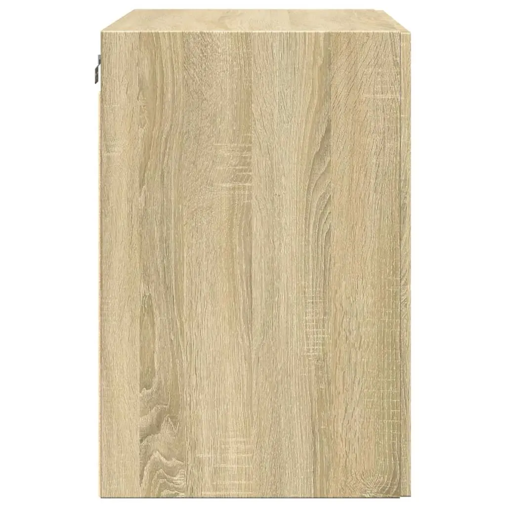 Brown Engineered Wood Wall Cabinet for Organized Living