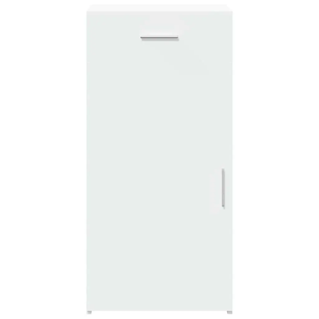 Engineered Wood Sideboard Storage Cabinet White with Drawer and Door 45 x 42.5 x 93 cm