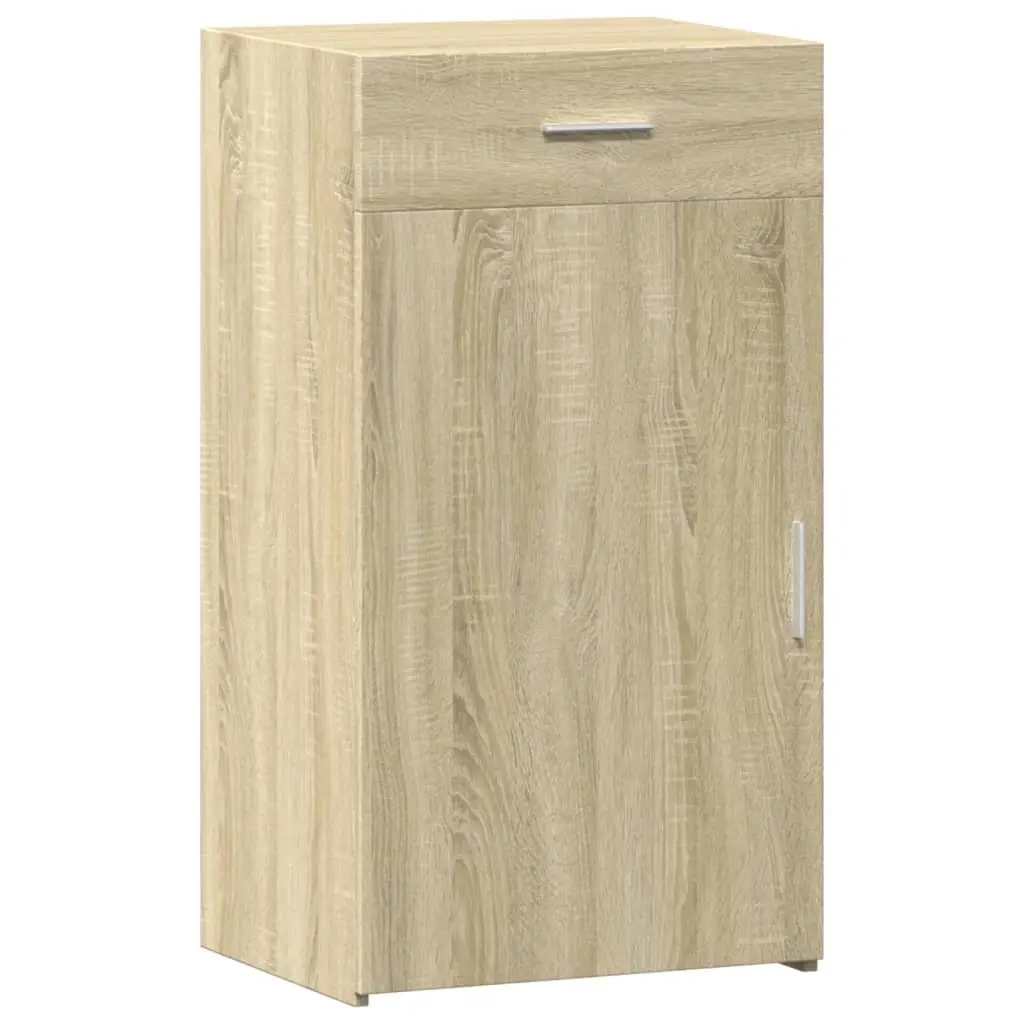 Sideboard Brown 50x42.5x93 cm Engineered Wood Storage Cabinet Cupboard