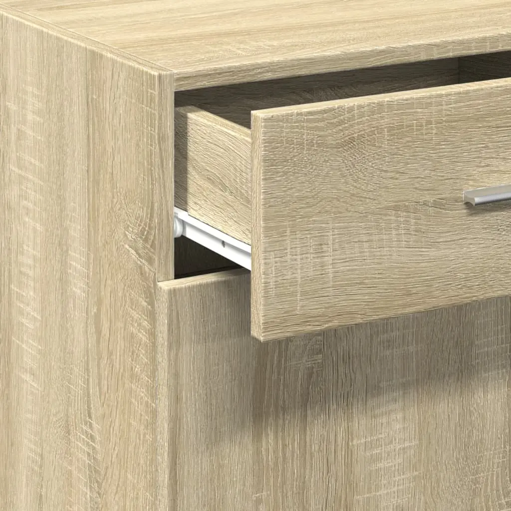 Sideboard Brown 50x42.5x93 cm Engineered Wood Storage Cabinet Cupboard