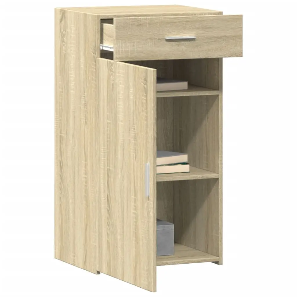 Sideboard Brown 50x42.5x93 cm Engineered Wood Storage Cabinet Cupboard