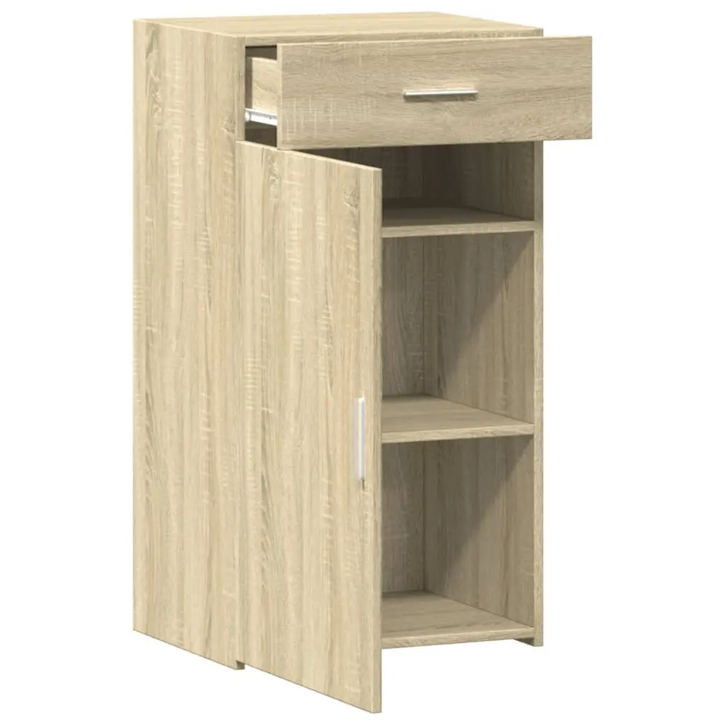 Sideboard Brown 50x42.5x93 cm Engineered Wood Storage Cabinet Cupboard