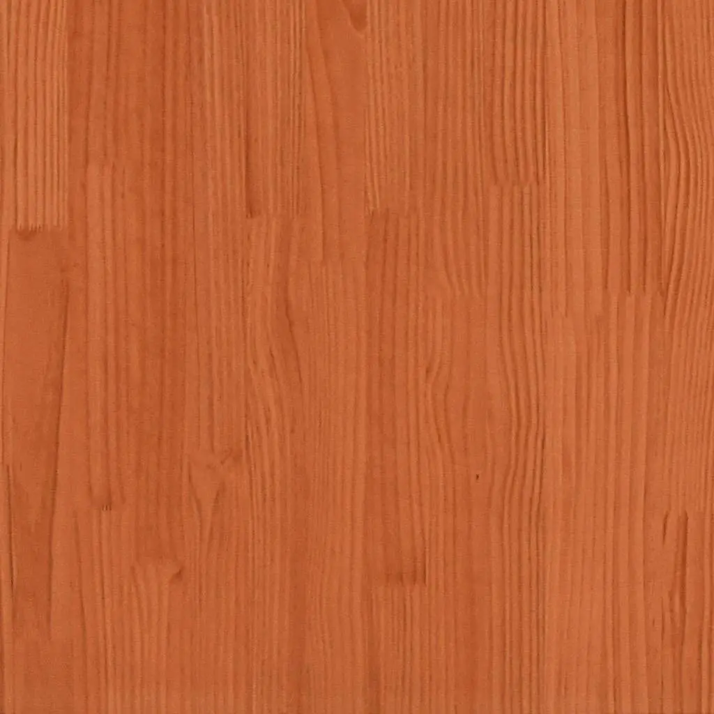 Round Wooden Table Top Brown 50 cm Solid Pine Wood Dining Kitchen Furniture Surface