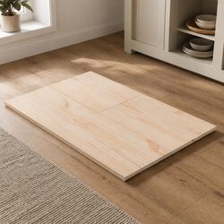 Solid Pine Wooden Table Top 70x35 cm for Dining