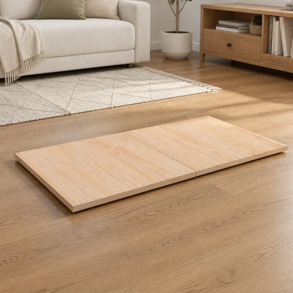 Rectangular Wooden Table Top Rustic 80x40cm Solid Pine Wood