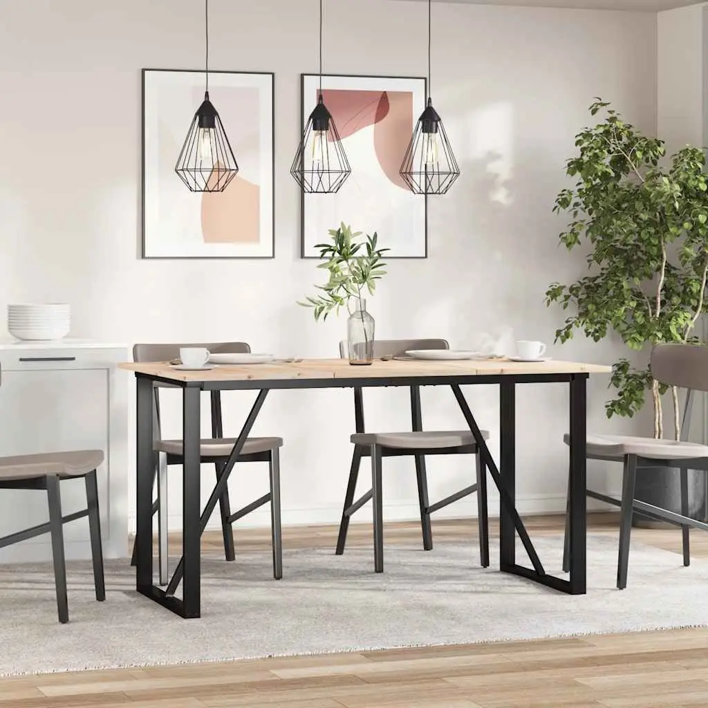 Wooden Table Tops Rectangular 80x47x1.7 cm Solid Pine Dining Kitchen Furniture 3 Piece