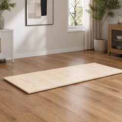 Rustic Brown Solid Pine Wooden Table Tops 4 pcs 90x45 cm