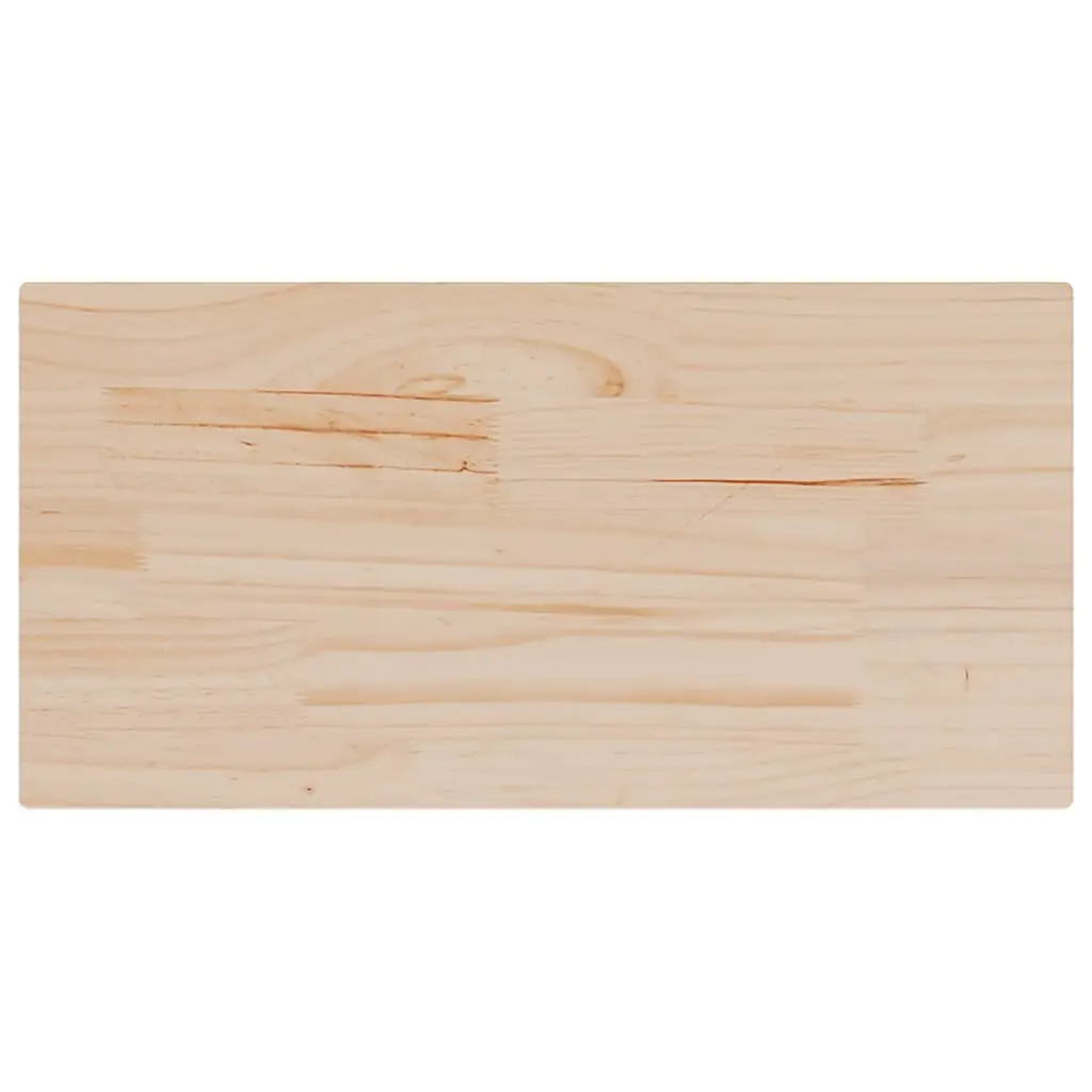 Wooden Table Tops Rectangular 60x30x2.5 cm Solid Pine Brown 2 pcs