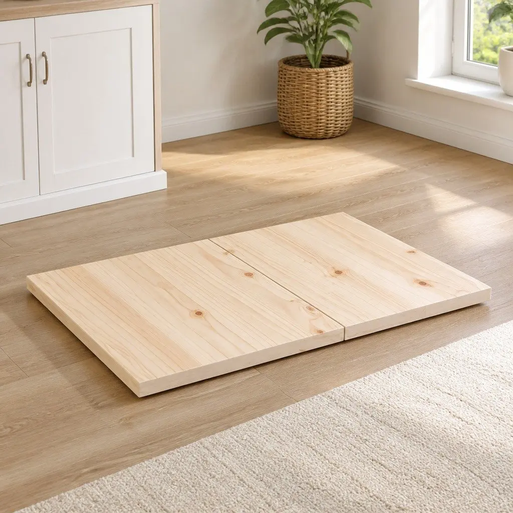 Rectangular Wooden Table Top 70x35cm Pine Wood Dining Desk Surface Replacement