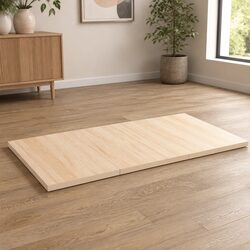 Rustic Brown Solid Pine Wood Table Top 80x47cm Pack of 3