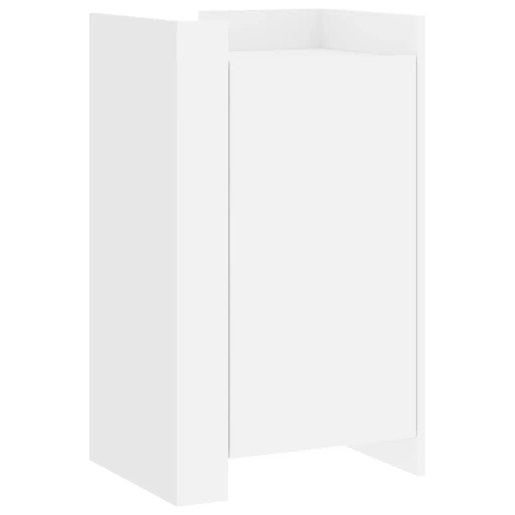 Sideboard White 45x35x75 cm Storage Cabinet Engineered Wood Cupboard Furniture