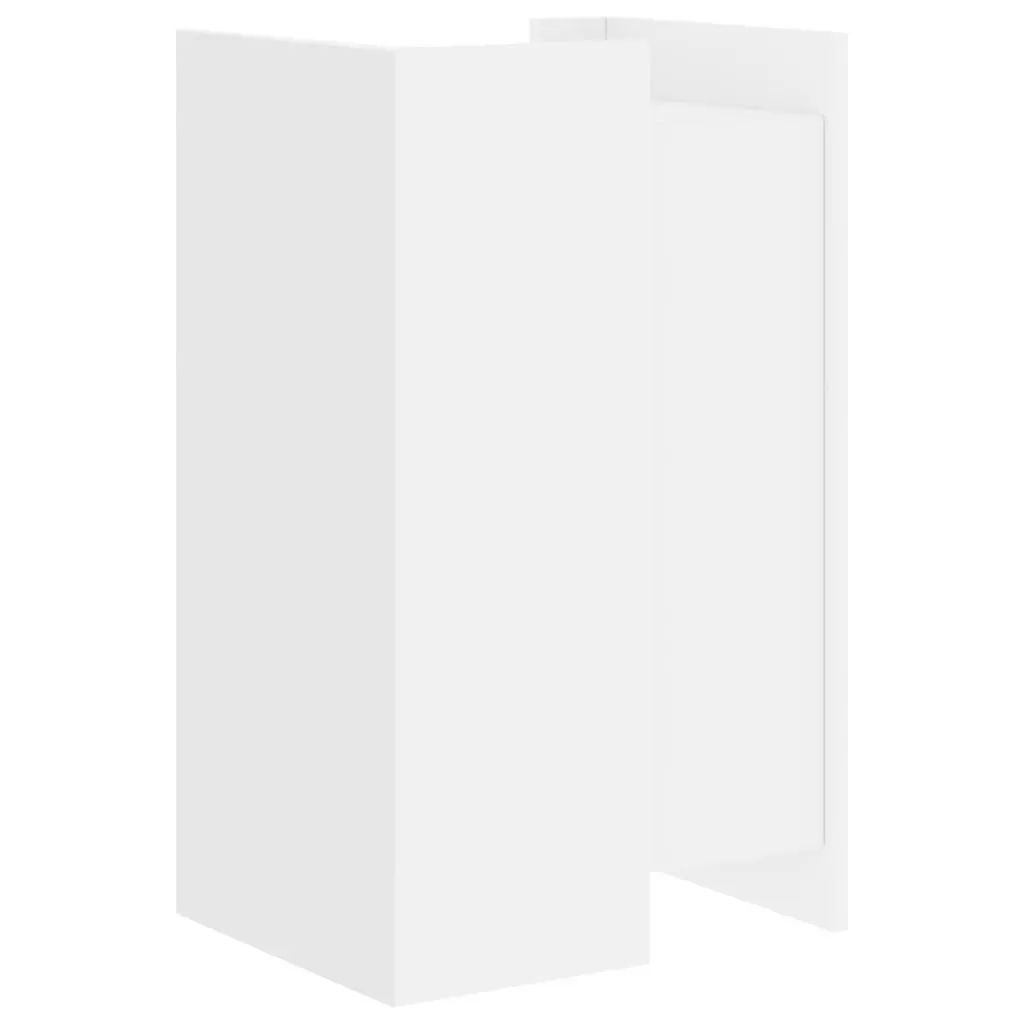 Sideboard White 45x35x75 cm Storage Cabinet Engineered Wood Cupboard Furniture