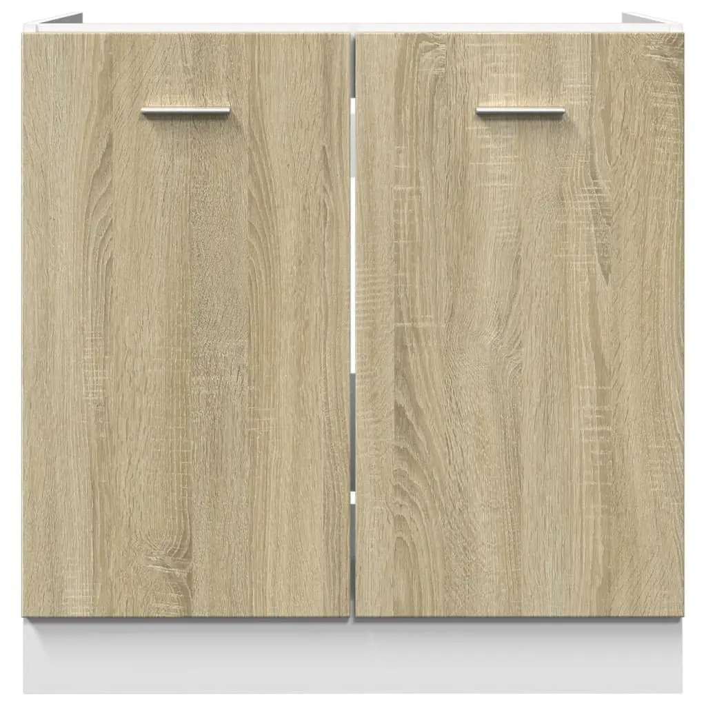 Sonoma Oak Bottom Kitchen Cabinet with Doors