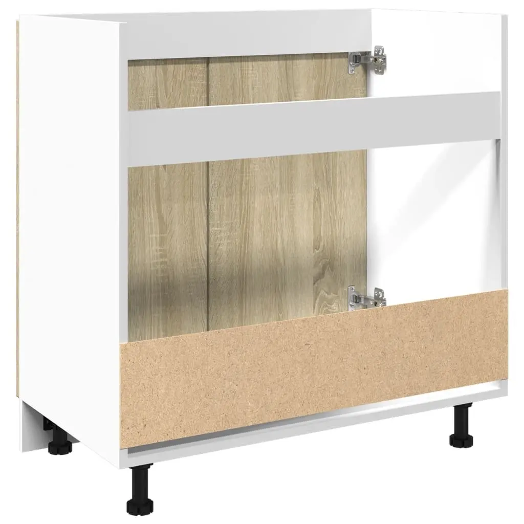 Sonoma Oak Bottom Kitchen Cabinet with Doors
