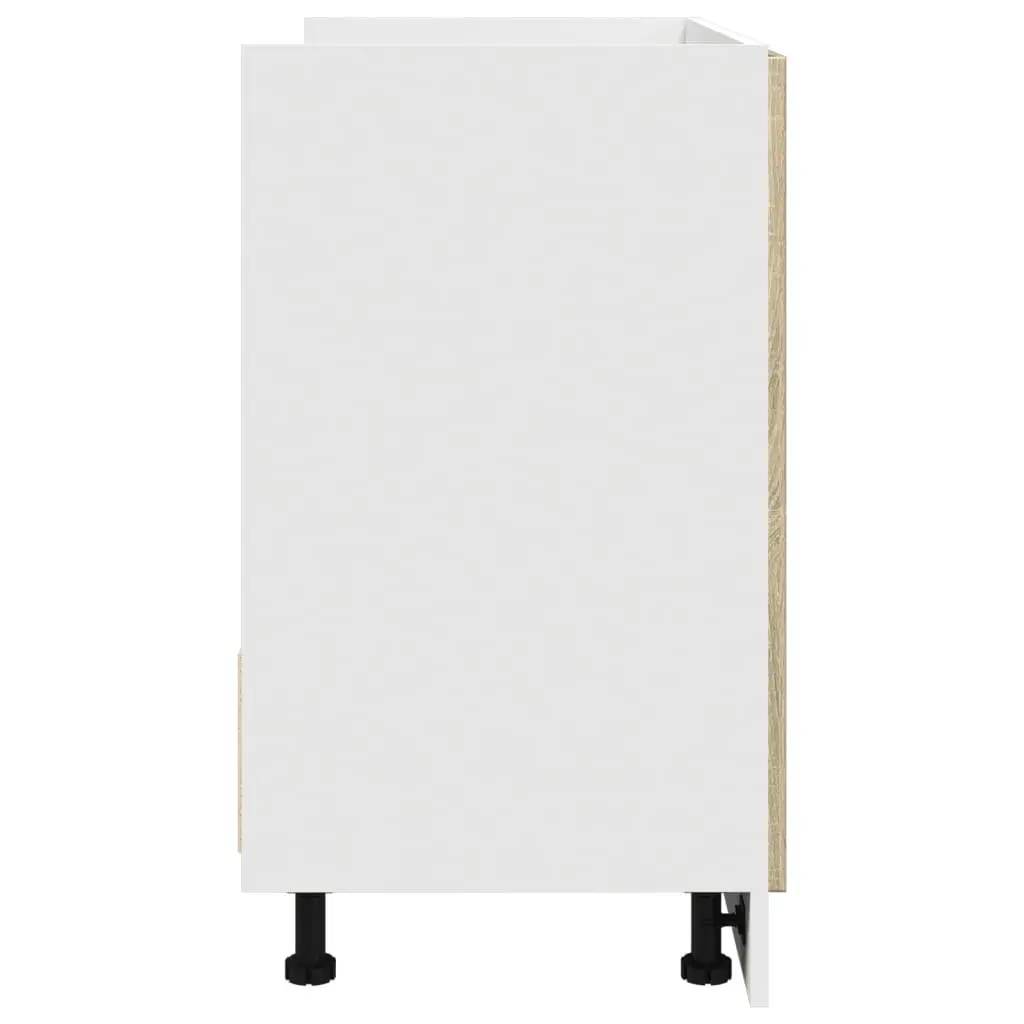 Sonoma Oak Bottom Kitchen Cabinet with Doors