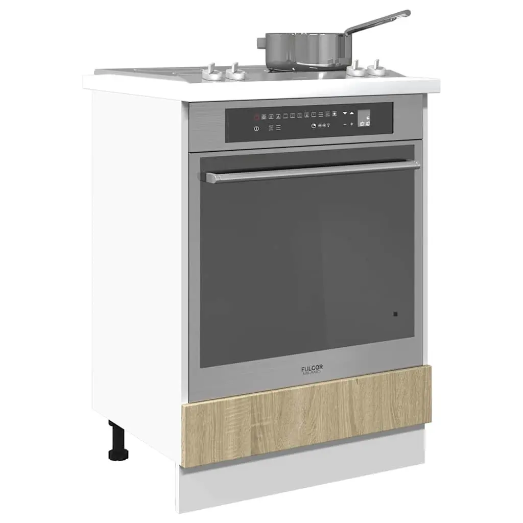 Brown Oven Cabinet for Kitchen Storage