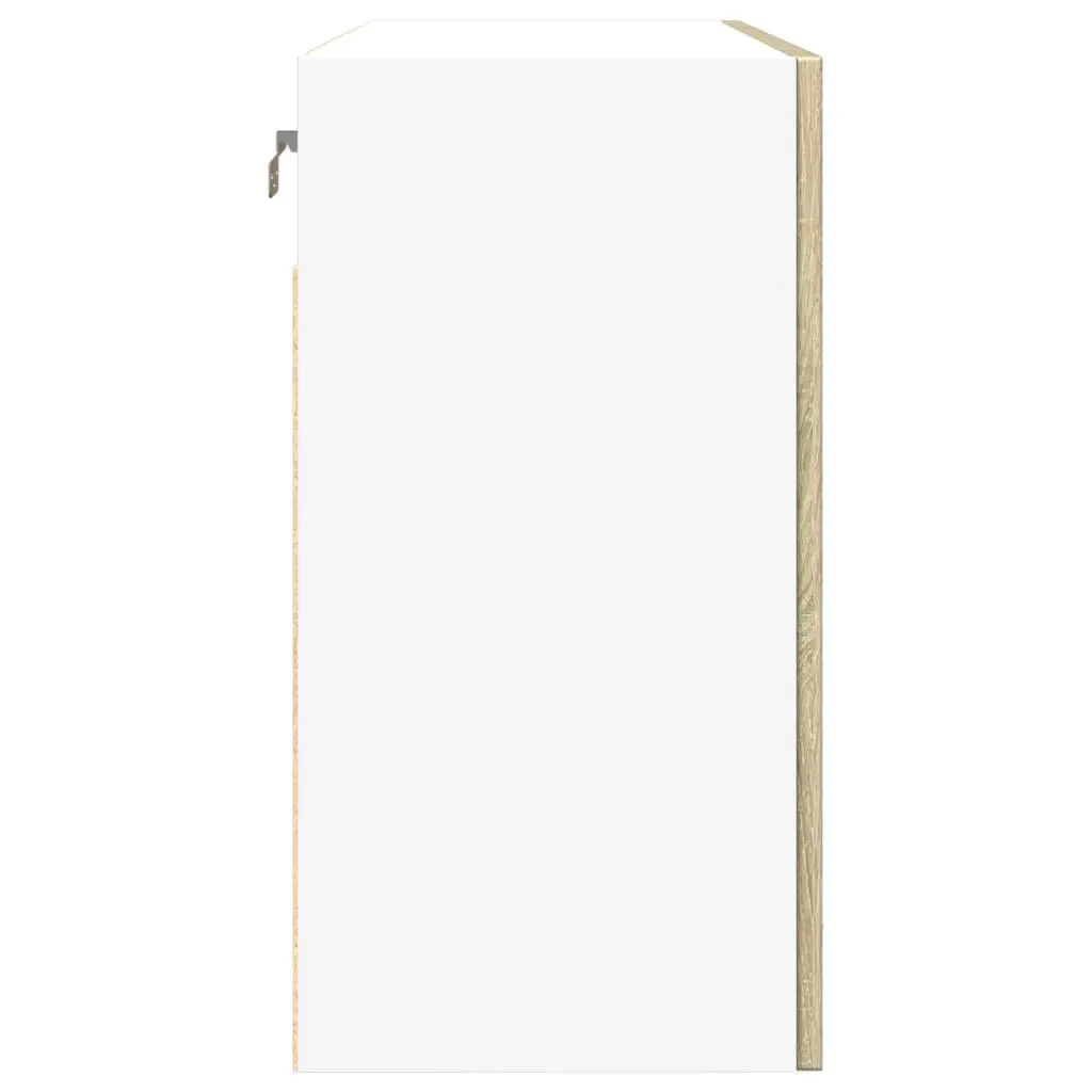 Hanging Kitchen Cabinet Wall Mount Brown 80x31x60 cm Engineered Wood