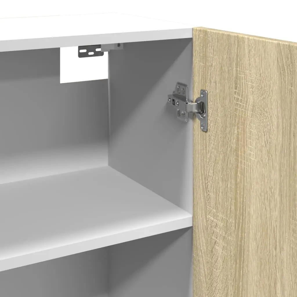 Hanging Kitchen Cabinet Wall Mount Brown 80x31x60 cm Engineered Wood