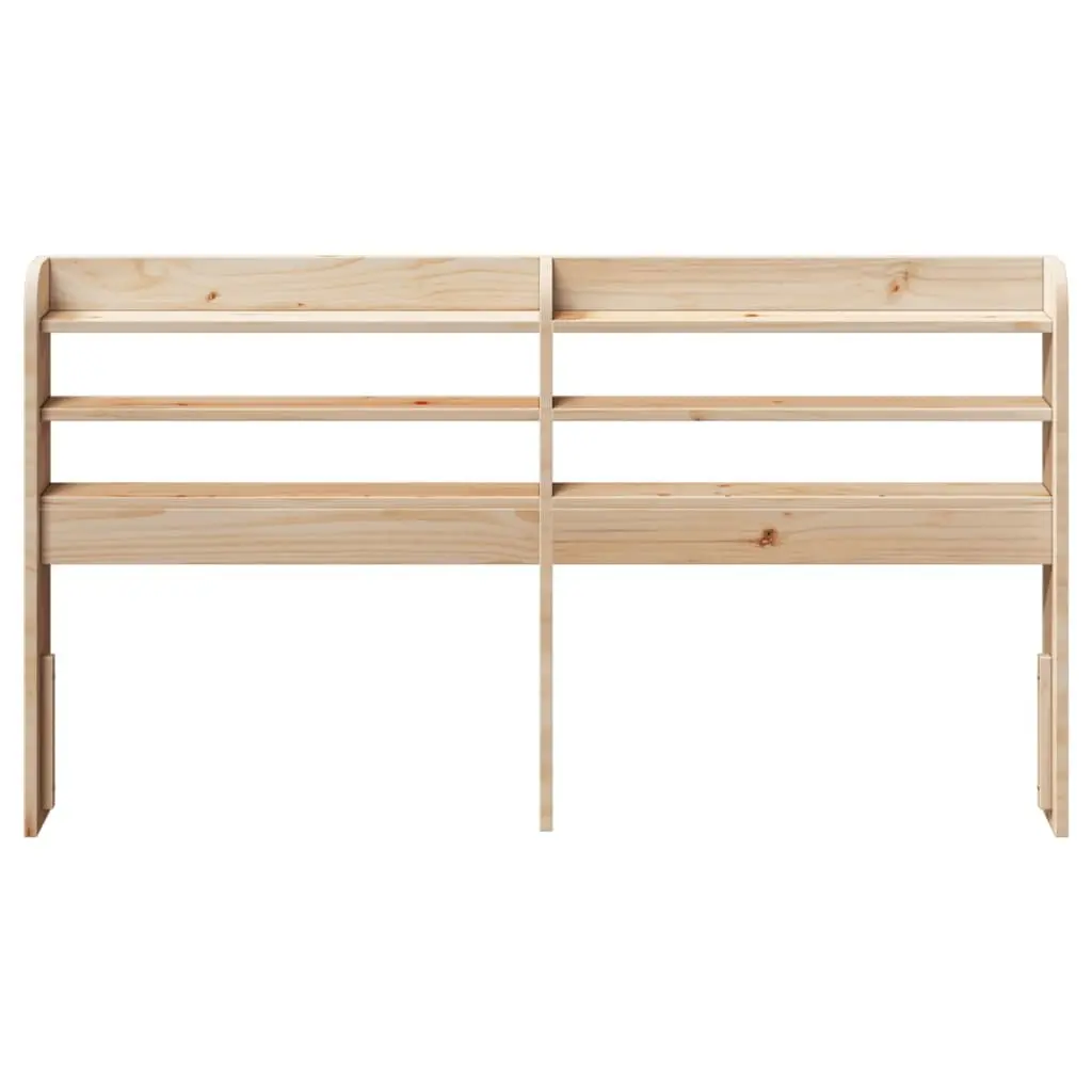 Headboard with Storage Shelves 120 cm