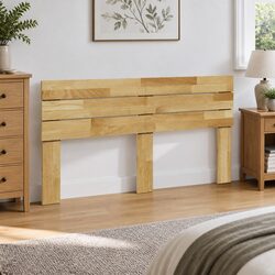 Solid Wood 140 cm Headboard for Cozy Bedrooms