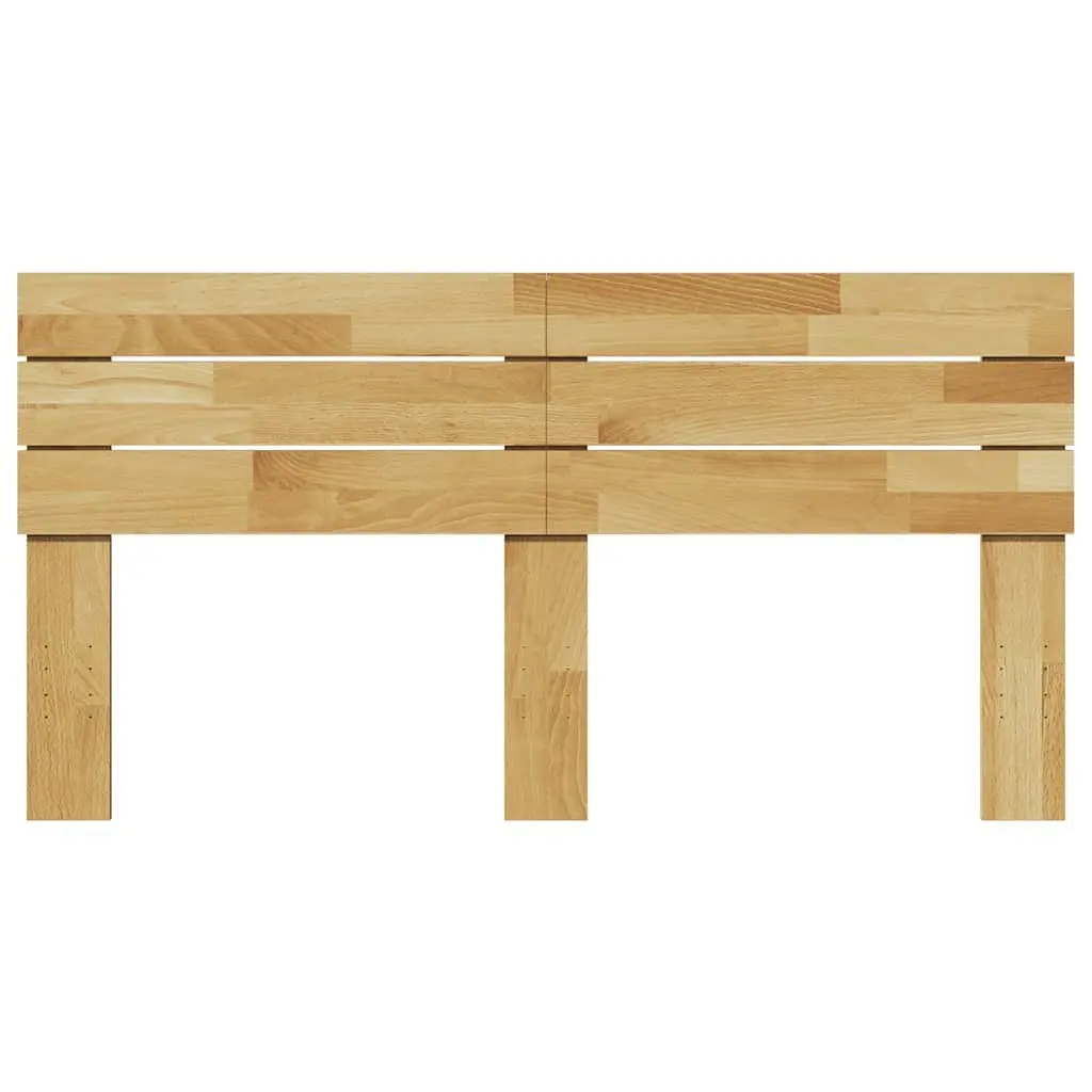Headboard 140 cm Solid Wood Bed Support Reading TV Backrest Bedroom Furniture
