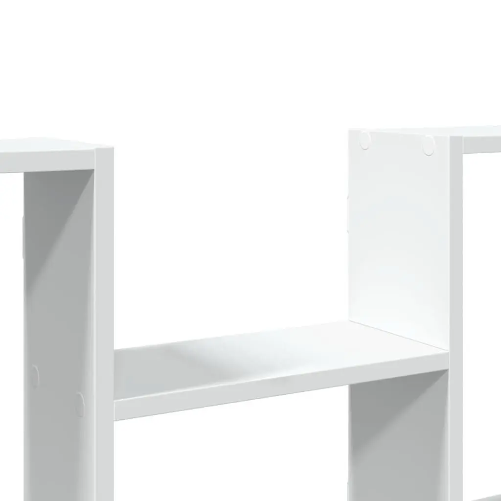 Floating Wall Shelf Engineered Wood White Space Saving 99x15x60cm
