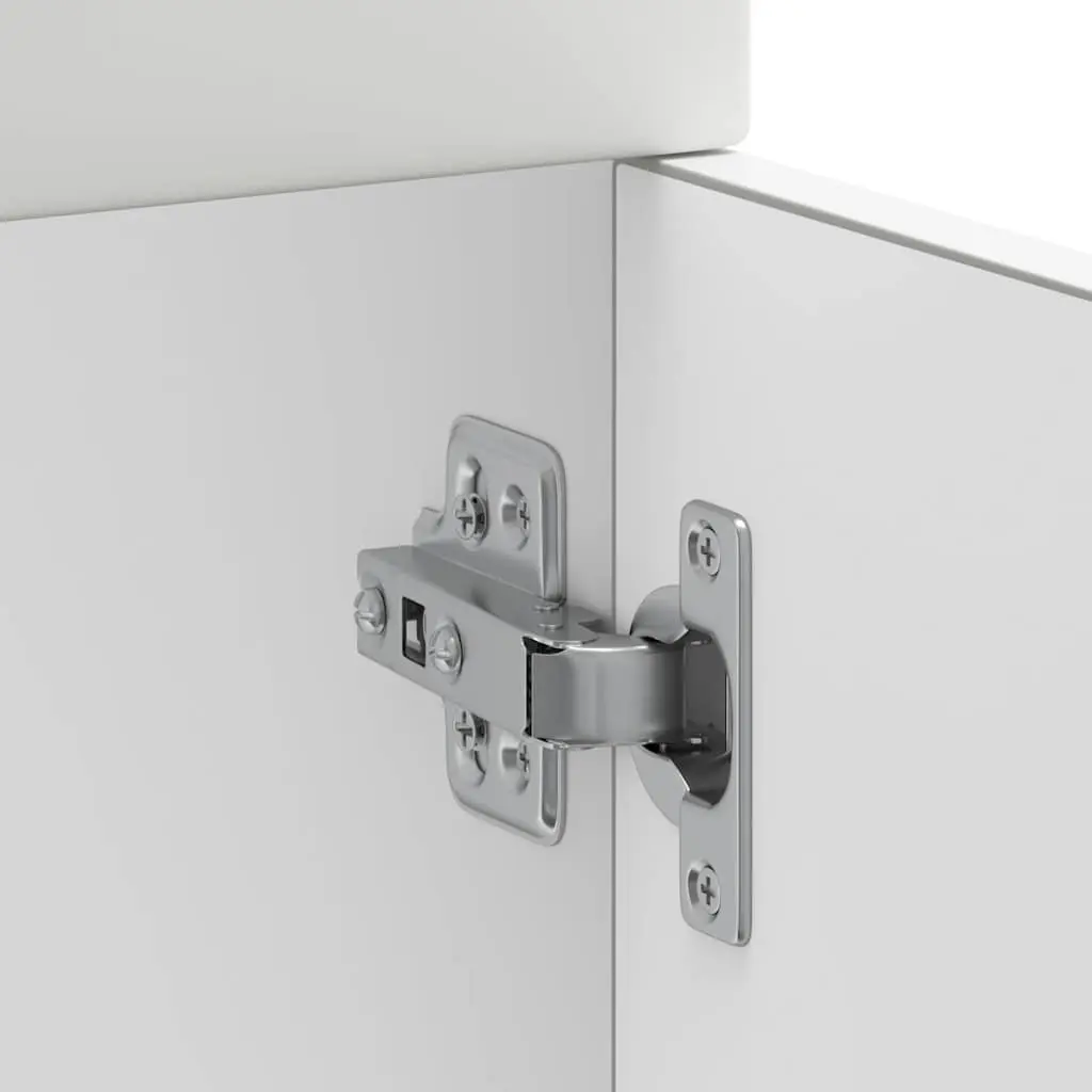 White Kitchen Base Cabinet with Adjustable Feet