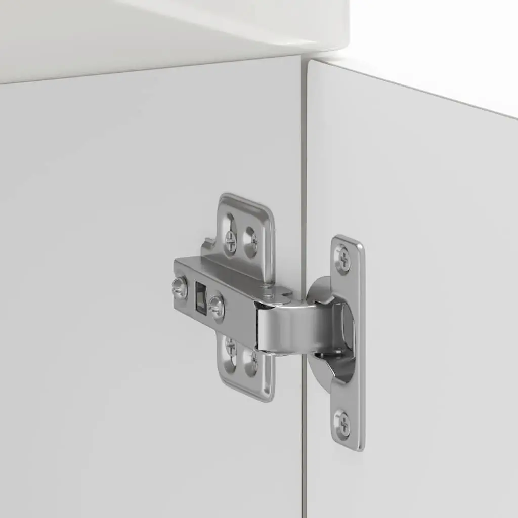 High Gloss White Kitchen Base Cabinet for Smart Storage