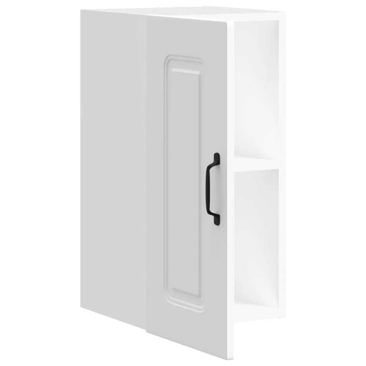 Kitchen Wall Cabinet Kalmar White Storage Engineered Wood Cupboard Organiser