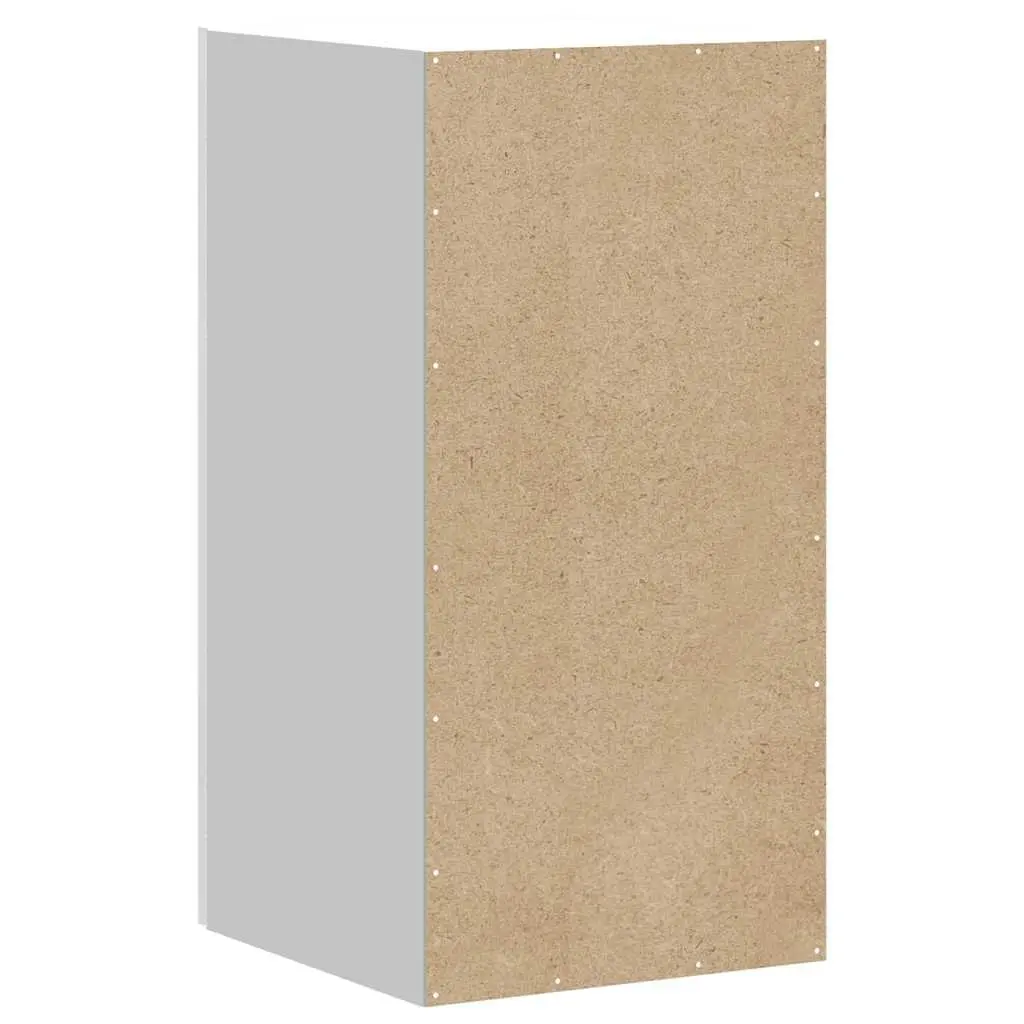 Kitchen Wall Cabinet White High Gloss Engineered Wood Storage Cupboard Door