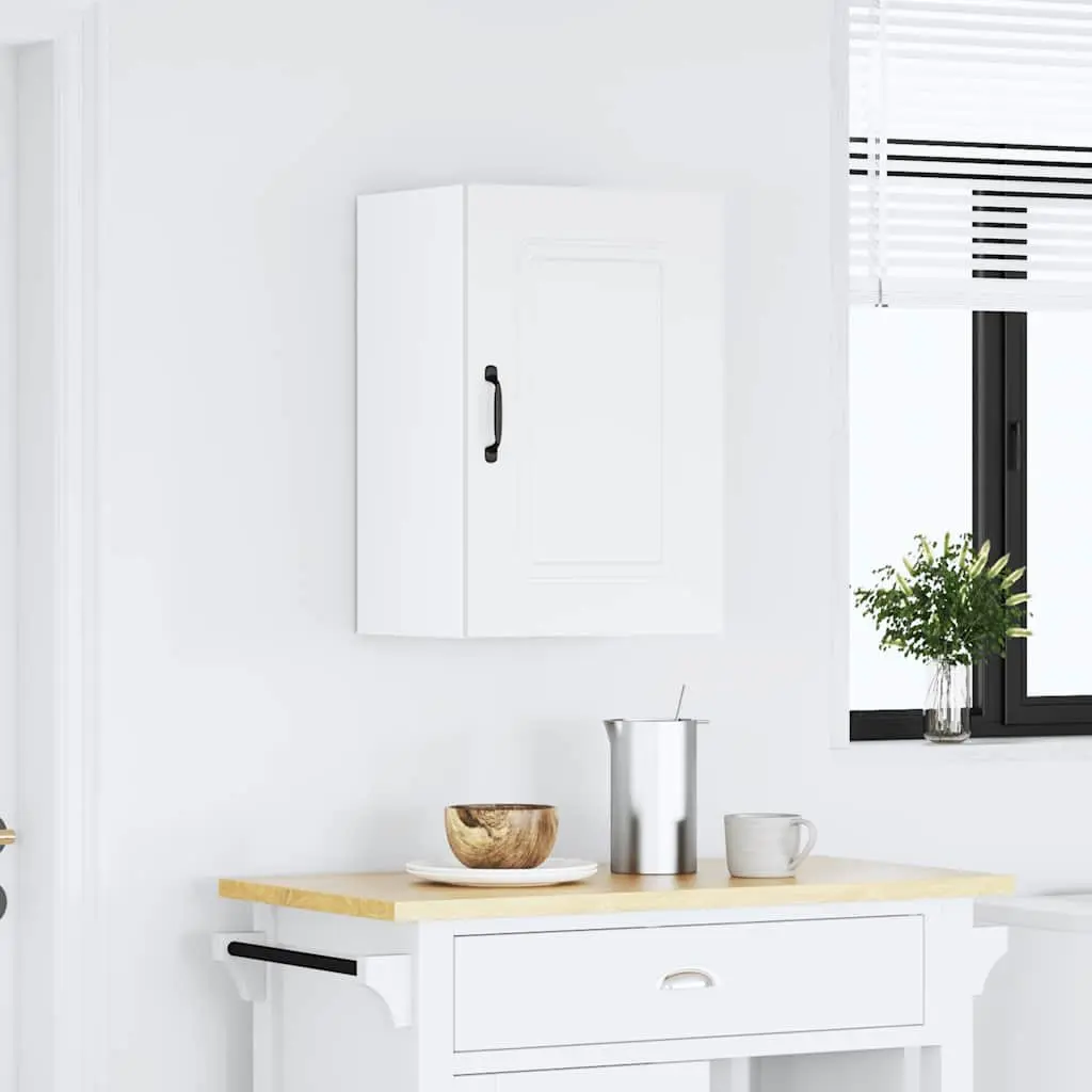 White Kitchen Wall Cabinet for Organised Storage