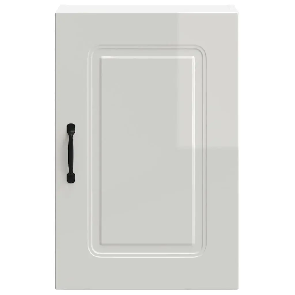 High Gloss White Kitchen Wall Cabinet for Organised Living