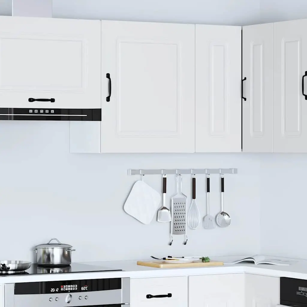 White Kitchen Wall Cabinet for Storage and Organization