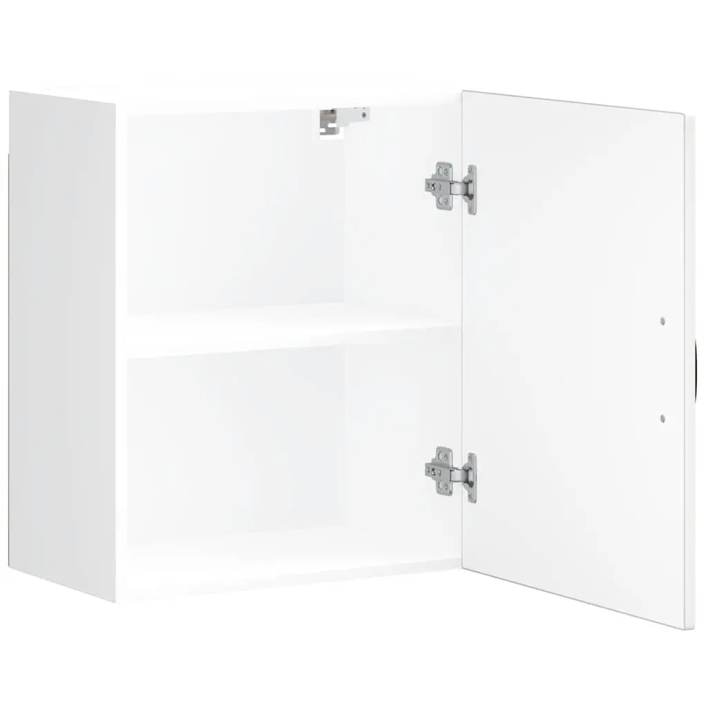 White Kitchen Wall Cabinet for Storage and Organization