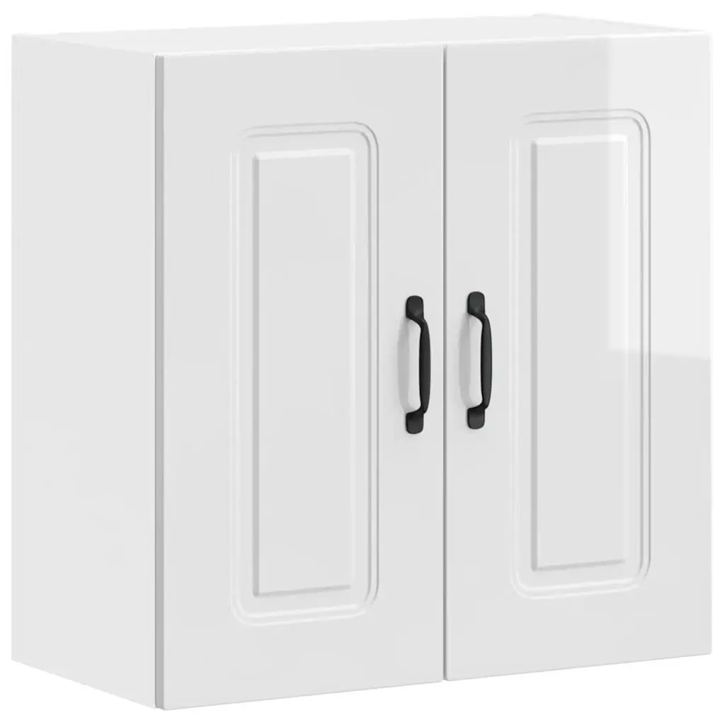 High Gloss White Kitchen Wall Cabinet for Storage
