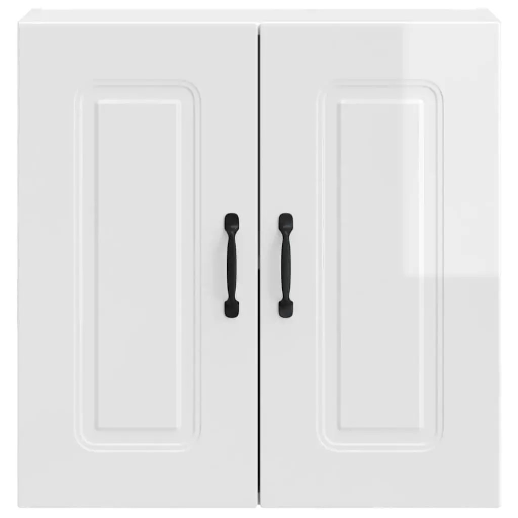 High Gloss White Kitchen Wall Cabinet for Storage